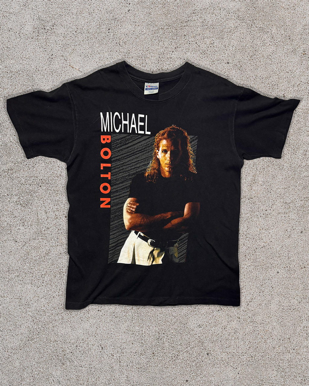 Vintage 90's Michael Bolton Concert Tour T-Shirt - L 42-44