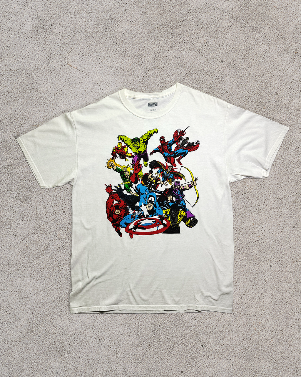 Marvel Superhero T-Shirt - L