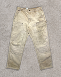 Beige Carhartt Double Knee Pants - 34x32