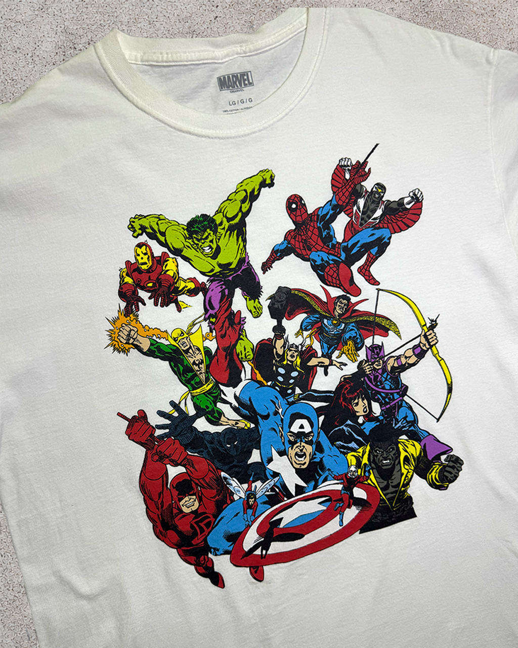 Marvel Superhero T-Shirt - L