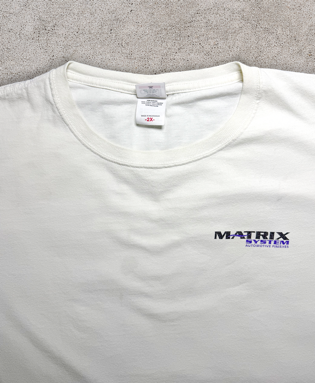 Vintage Matrix System Racing Tee - 2XL