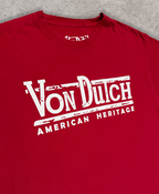 Von Dutch Red Y2K Tee - XL