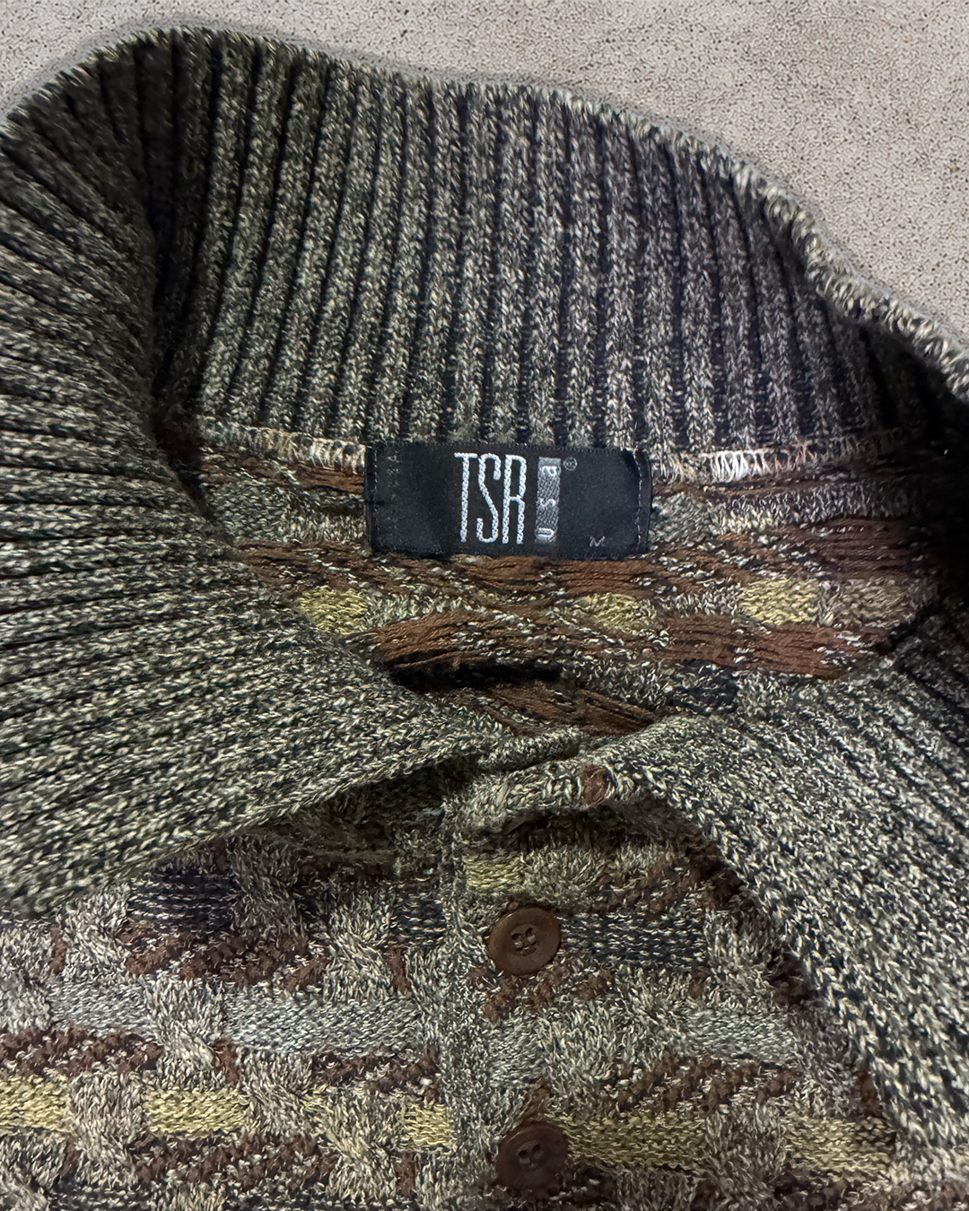 Vintage TSR Made in Usa Wool Sweater - L