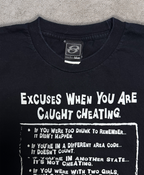 Vintage Cheating Comedy Tee - XL