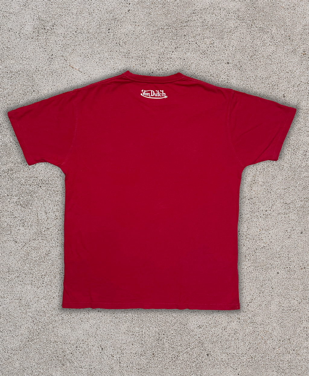 Von Dutch Red Y2K Tee - XL