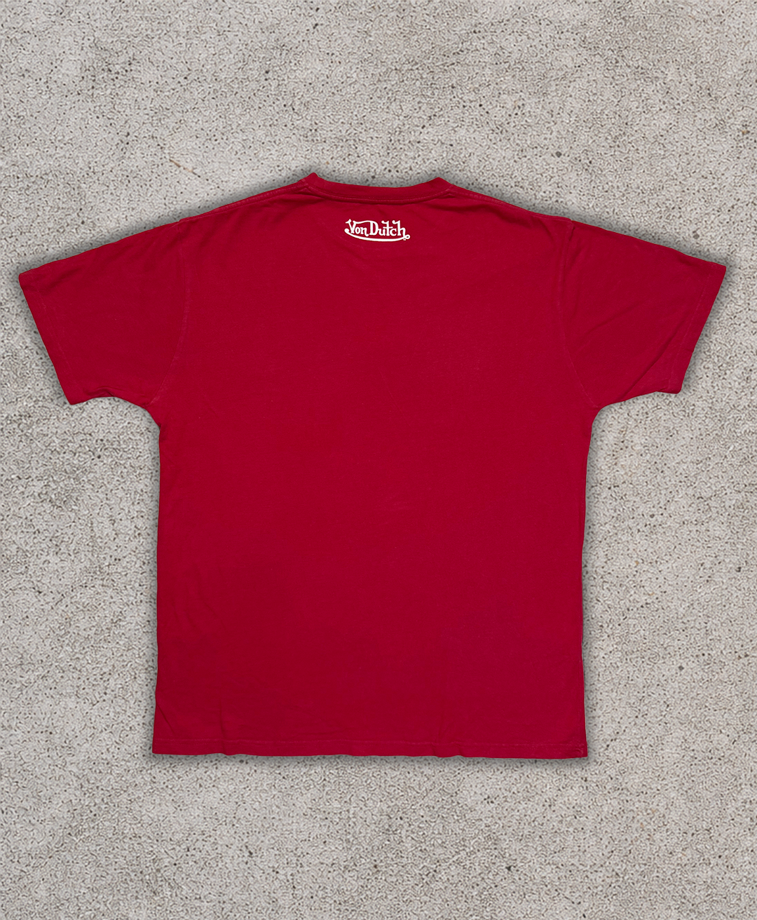 Von Dutch Red Y2K Tee - XL