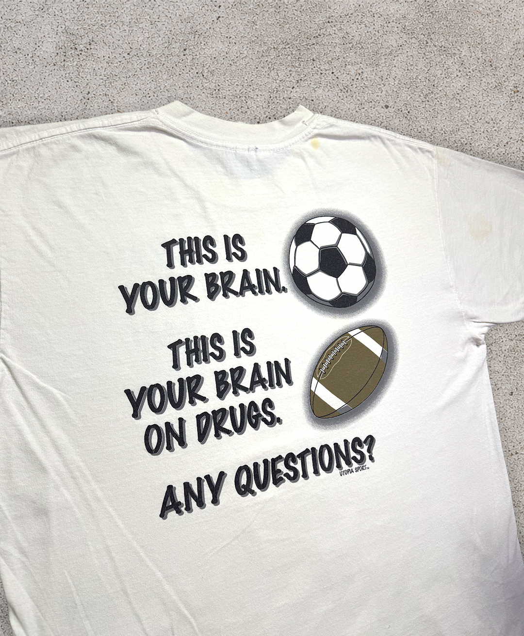 Vintage Comedy Sports Shirt - L