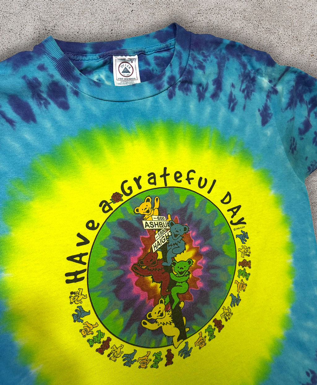 Vintage Grateful Dead T-Shirt Tie Dye - S