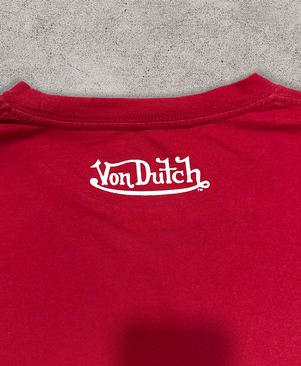Von Dutch Red Y2K Tee - XL