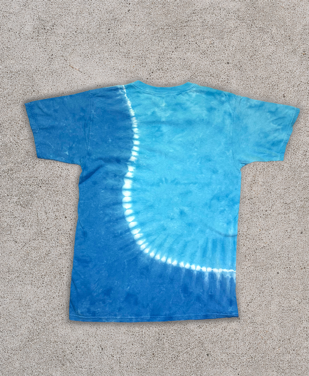 Liquid Blue Retro Tie Die Tee - XL