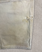 Beige Carhartt Double Knee Pants - 34x32