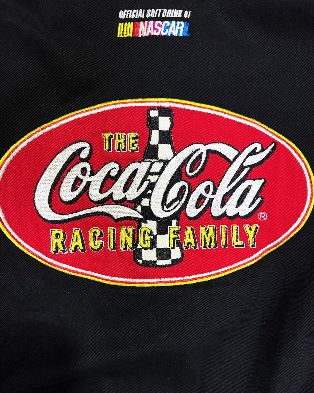 Vintage 2004 Jeff Hamilton Coca Cola Racing Jacket - M