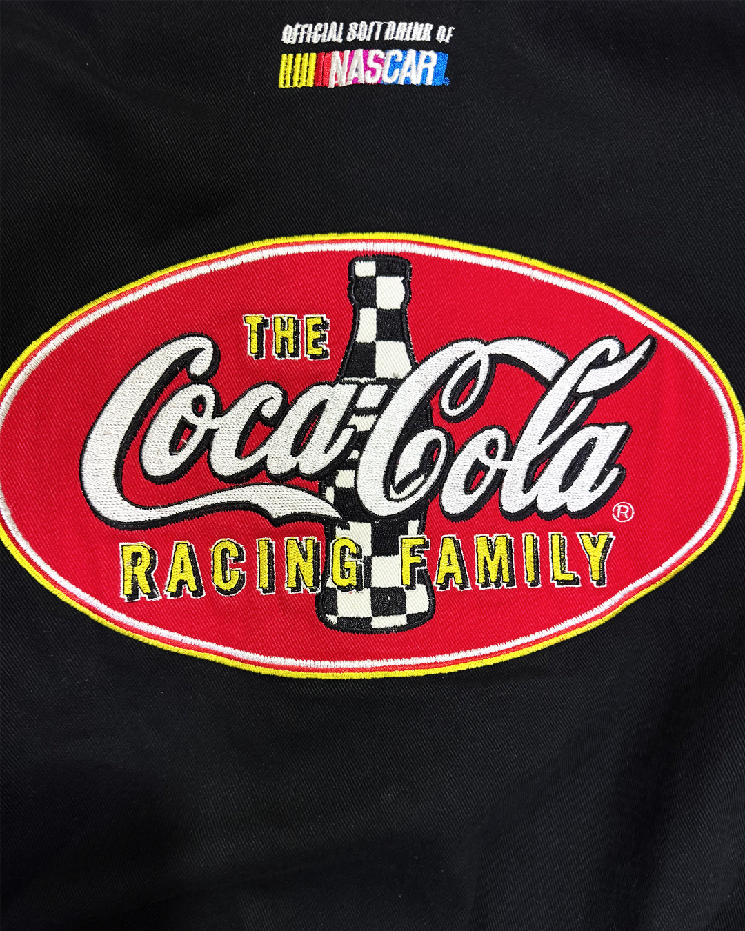 Vintage 2004 Jeff Hamilton Coca Cola Racing Jacket - M