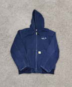 Navy Blue Canvas Carhartt Company Jacket - L