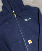 Navy Blue Canvas Carhartt Company Jacket - L