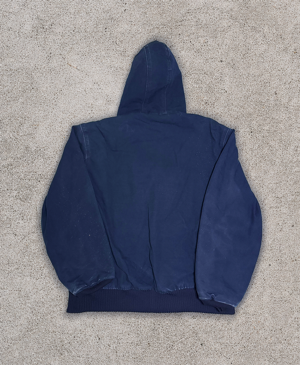 Navy Blue Canvas Carhartt Company Jacket - L