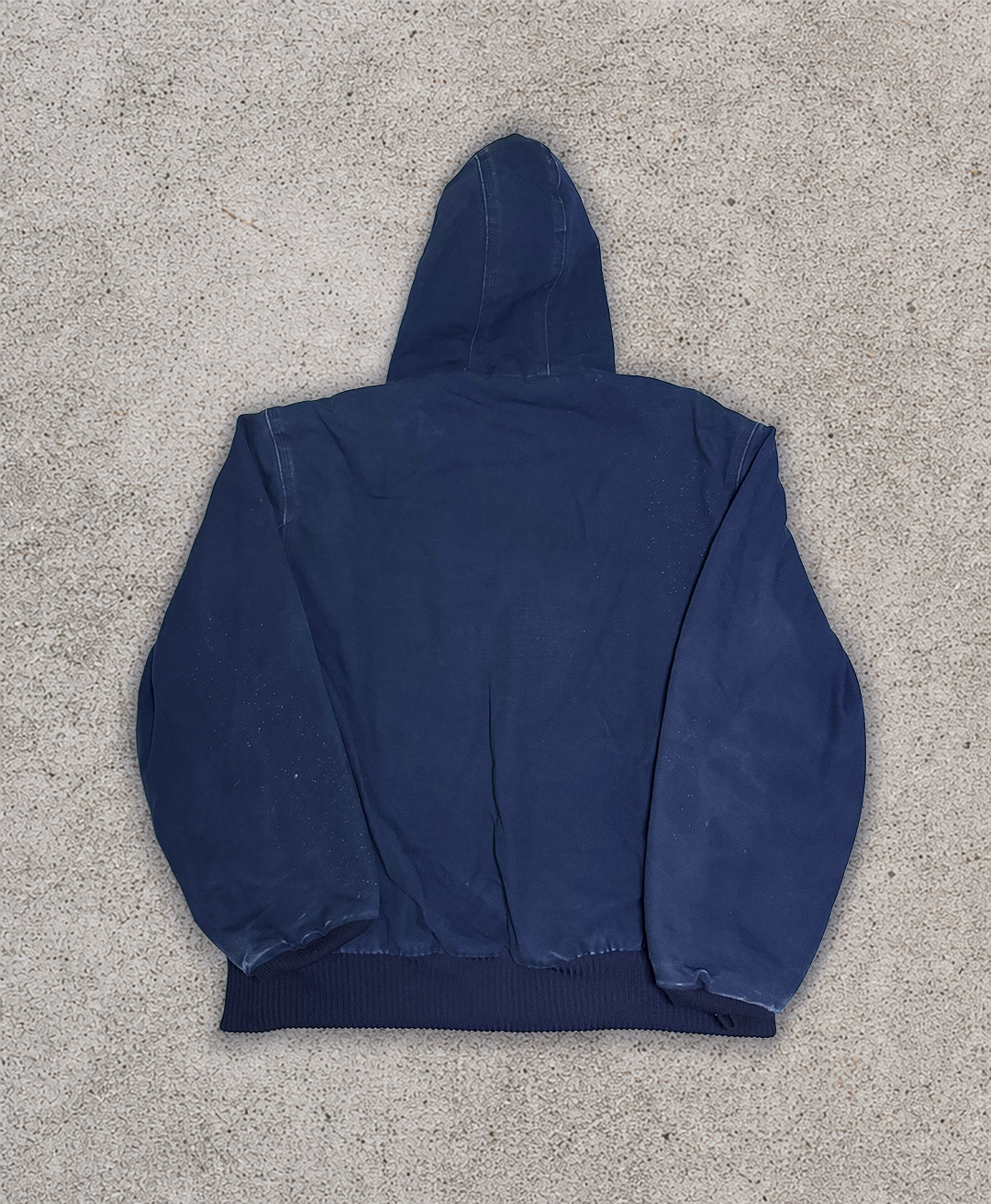 Navy Blue Canvas Carhartt Company Jacket - L