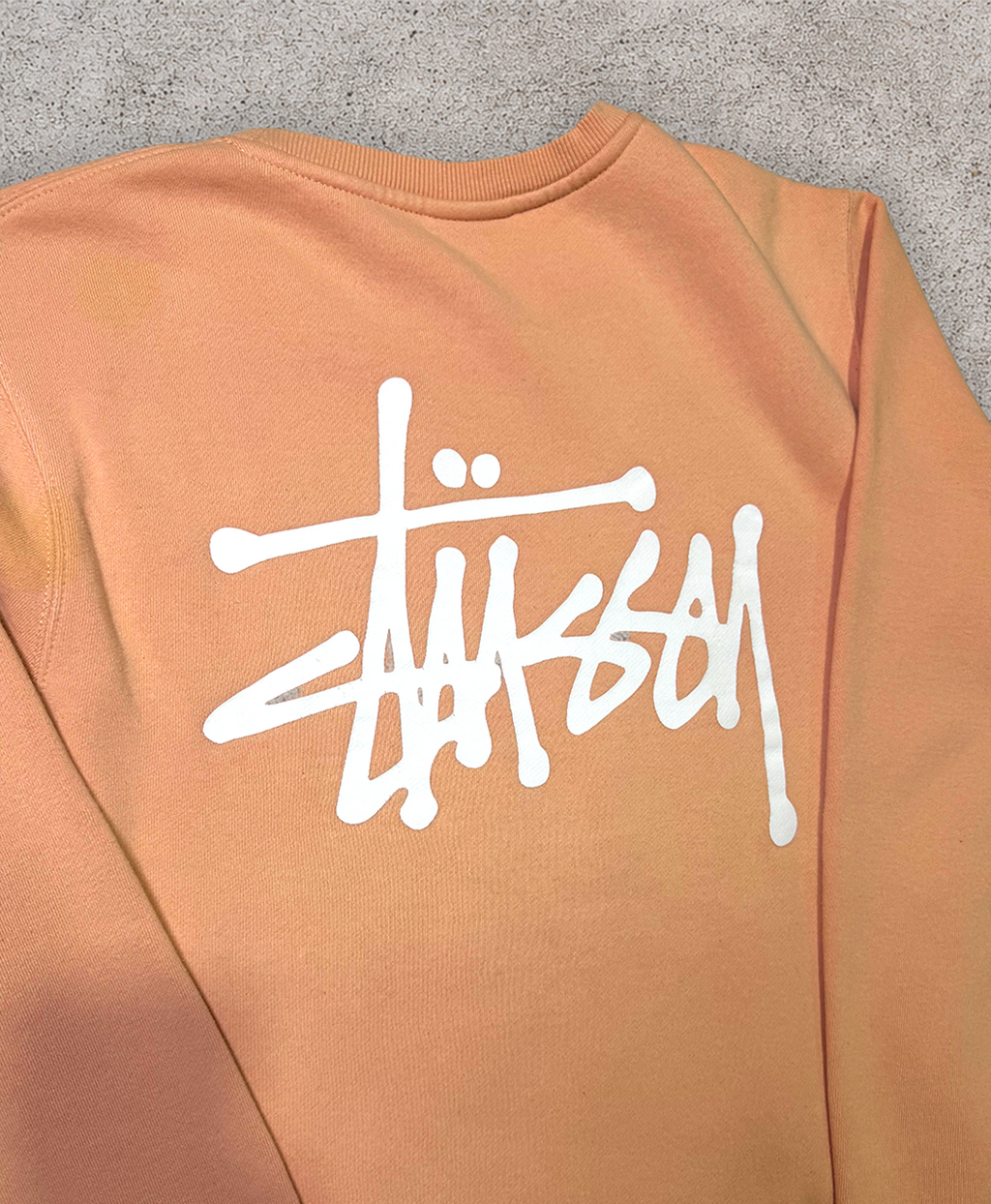 Stussy Pink Sweatshirt - M