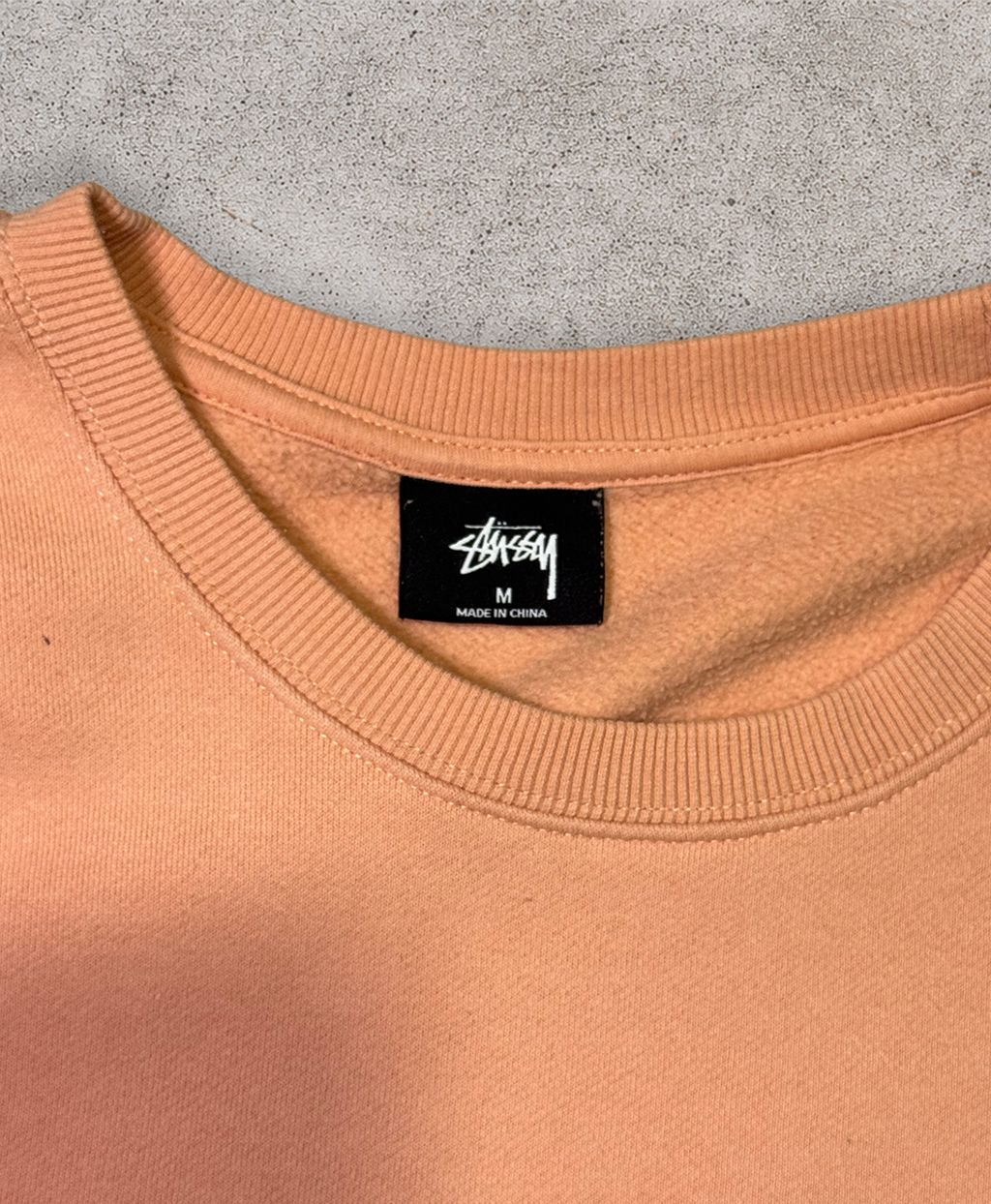 Stussy Pink Sweatshirt - M