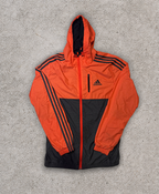Addidas Orange Windbreaker - M